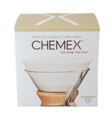Chemex runde papirfiltre 6, 8, 10 kopper