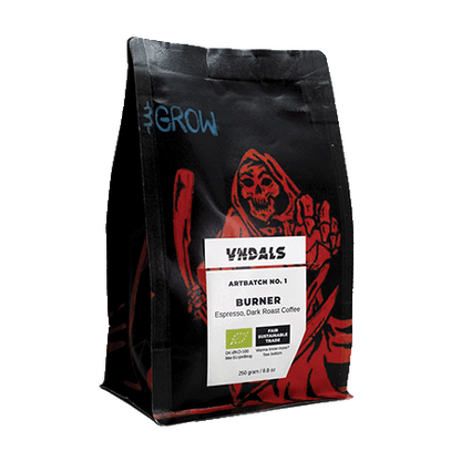 Burner kaffe - Espresso mørkristet